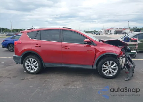 2014 Toyota Rav4 Limited из США, поврежденный, VIN 2T3YFREV0EW102010